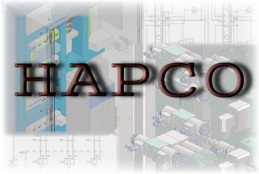 The logo from the company HAPCO